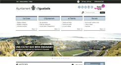 Desktop Screenshot of igualada.cat