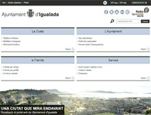 Tablet Screenshot of igualada.cat